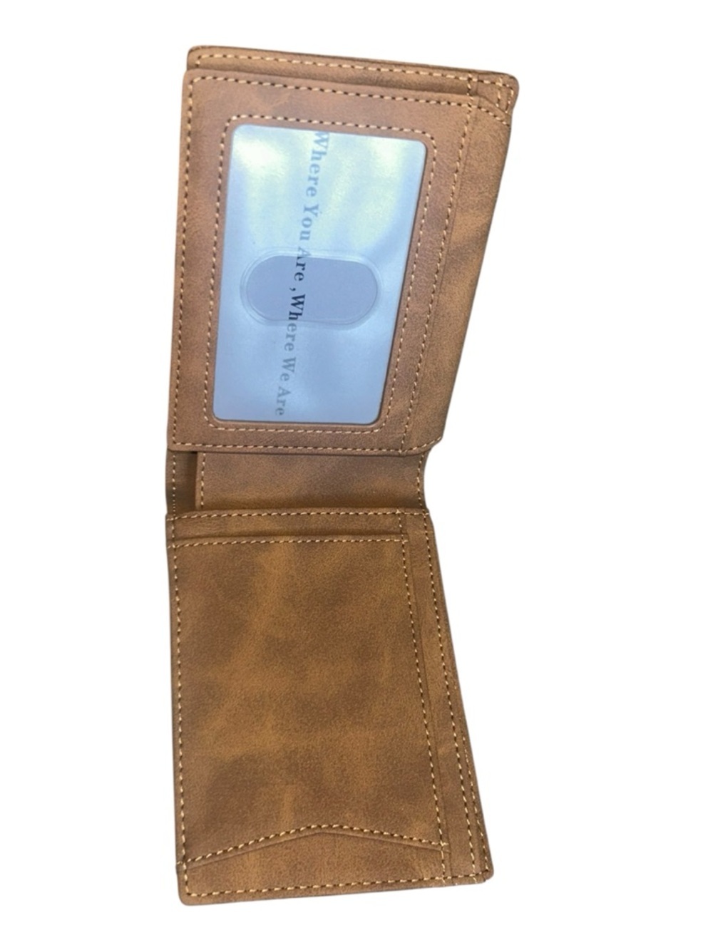 House of Jack Co Brown Leather Wallet Slim Card Holder NIB - Picture 5 of 9